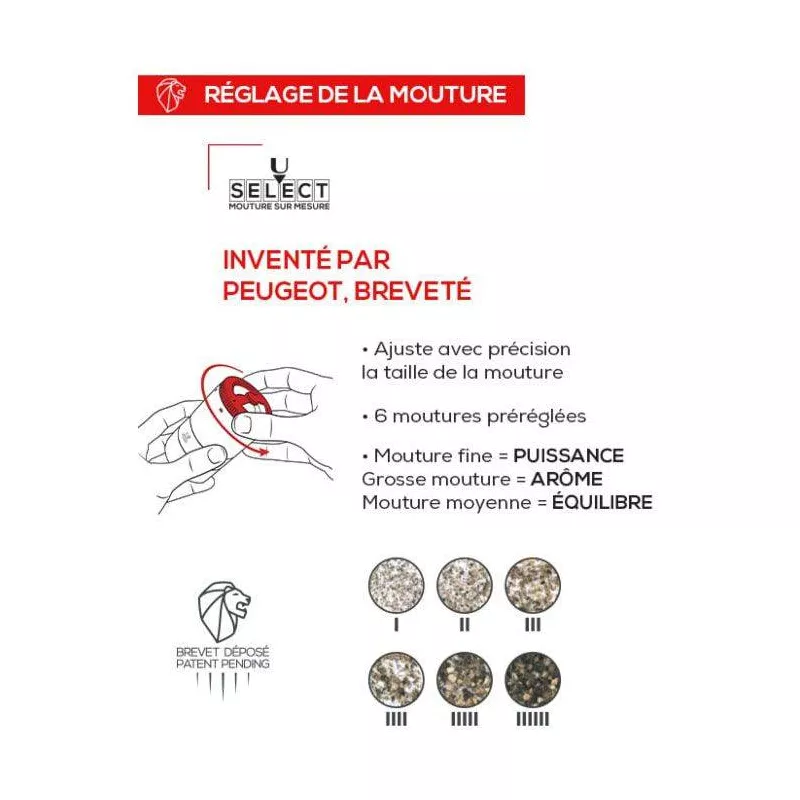 MAESTRO Moulin à Poivre PEUGEOT Gris Graphite 11 Cm 3 MAESTRO Moulin à Poivre PEUGEOT Gris Graphite 11 Cm – Image 3