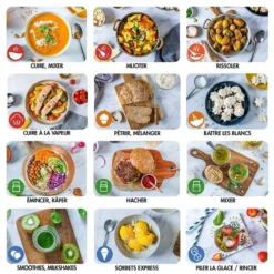 MAGIMIX Cook EXPERT Connect Robot Multifonctions Cuiseur Chromé Mat -Peugeot Boutique magimix cook expert connect robot multifonctions cuiseur chrome mat 13