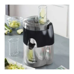 MAGIMIX Juice Expert 4 Extracteur Centrifugeuse Multifonction Noir/chromé Mat -Peugeot Boutique magimix juice expert 4 extracteur centrifugeuse multifonction noirchrome mat 9
