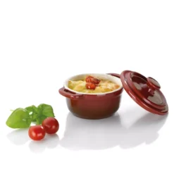 MALIN Mini Cocotte Ronde En Céramique Kela D14 Gris -Peugeot Boutique malin mini cocotte ronde en ceramique kela d14 gris p 5