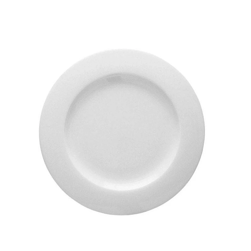 MALVA ROSSA Assiette Porcelaine Blanche Plate Présentation D32 1 MALVA ROSSA Assiette Porcelaine Blanche Plate Présentation D32