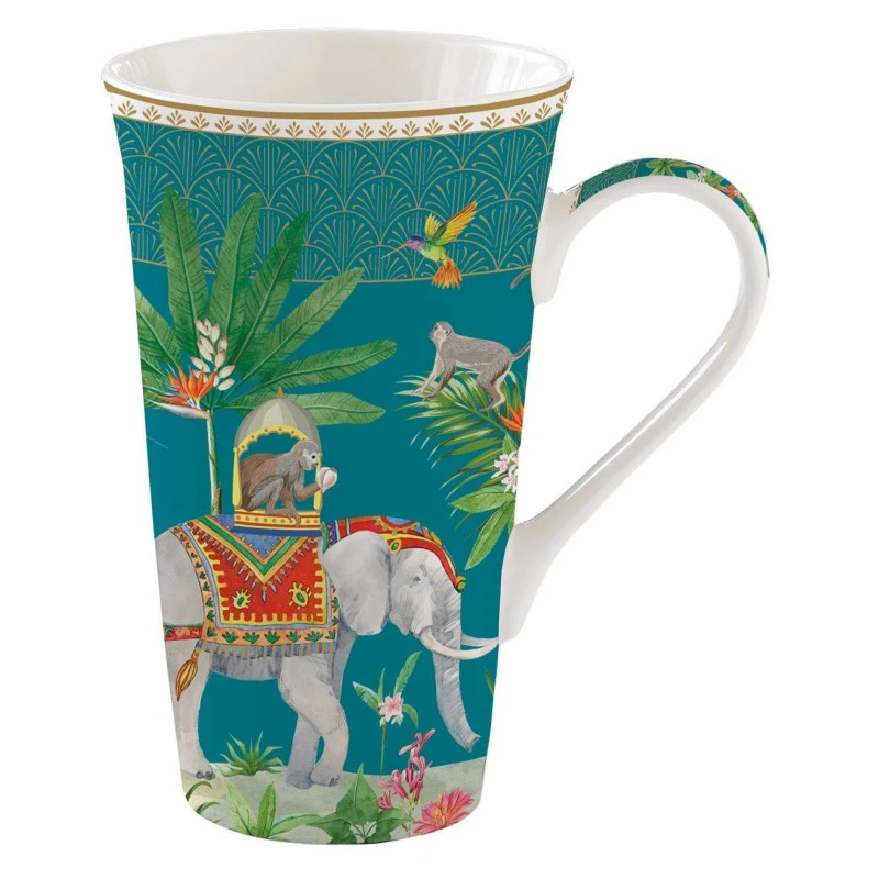 EASY LIFE MARAJAH Coffret Mega Mug 60 Cl Porcelaine EASYLIFE 2 EASY LIFE MARAJAH Coffret Mega Mug 60 Cl Porcelaine EASYLIFE – Image 2