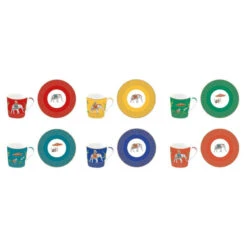 EASY LIFE MARAJAH Coffret Paire Tasse Café Expresso Porcelaine EASYLIFE - Les 6 -Peugeot Boutique marajah coffret paire tasse cafe expresso porcelaine easylife les 6 5