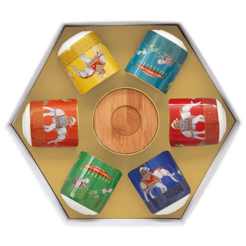 EASY LIFE MARAJAH Coffret Tasse Expresso Porcelaine EASYLIFE- Les 6 SC 3 EASY LIFE MARAJAH Coffret Tasse Expresso Porcelaine EASYLIFE- Les 6 SC – Image 3