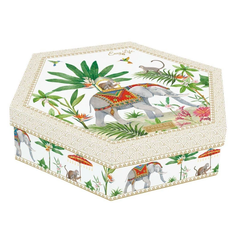 EASY LIFE MARAJAH Coffret Tasse Expresso Porcelaine EASYLIFE- Les 6 SC 8 EASY LIFE MARAJAH Coffret Tasse Expresso Porcelaine EASYLIFE- Les 6 SC – Image 8