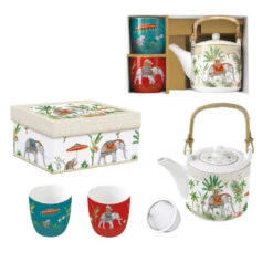 EASY LIFE MARAJAH Coffret Théière Avec 2 Tasses Gobelet Porcelaine EASYLIFE 11 EASY LIFE MARAJAH Coffret Théière Avec 2 Tasses Gobelet Porcelaine EASYLIFE -Peugeot Boutique marajah coffret theiere avec 2 tasses gobelet porcelaine easylife 3