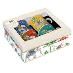 EASY LIFE MARAJAH Mug Porcelaine EASYLIFE - Coffret De 4 -Peugeot Boutique marajah mug porcelaine easylife coffret de 4 2