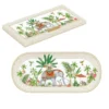 EASY LIFE MARAJAH Plat De Service Ovale En Porcelaine L 33.5 Cm EASYLIFE