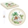 EASY LIFE MARAJAH Plat De Service Tarte Pizza Avec Pelle à Tarte En Porcelaine D32 Cm EASYLIFE