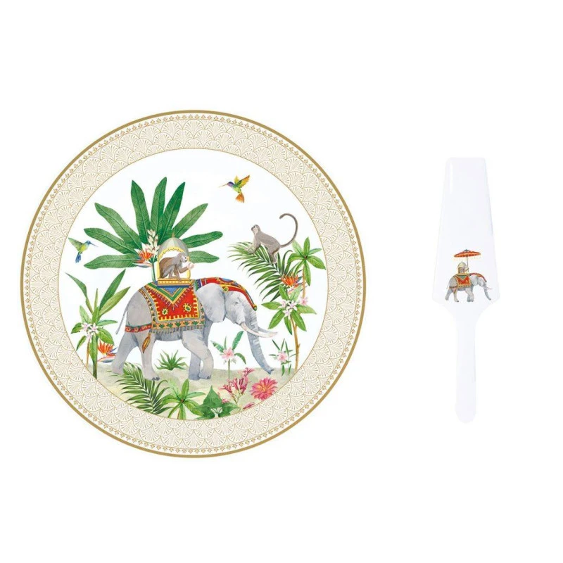 EASY LIFE MARAJAH Plat De Service Tarte Pizza Avec Pelle à Tarte En Porcelaine D32 Cm EASYLIFE 5 EASY LIFE MARAJAH Plat De Service Tarte Pizza Avec Pelle à Tarte En Porcelaine D32 Cm EASYLIFE – Image 5