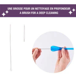 Mélangeur Paille Cuillère Cocktail Réutilisable Coloris Assortis - Les 6 MASTRAD -Peugeot Boutique melangeur paille cuillere cocktail reutilisable coloris assortis les 6 mastrad 2