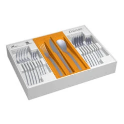 Ménagère 24 Pièces - Inox ELIXIR - COUZON - Coffret Long -Peugeot Boutique menagere 24 pieces inox elixir couzon coffet long 3