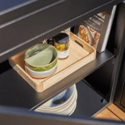 Meuble De Cuisine Extérieure Desserte Avec Comptoir Bar Noir Forge Adour CBN -Peugeot Boutique meuble de cuisine exterieure desserte avec comptoir bar noir forge adour cbn 19