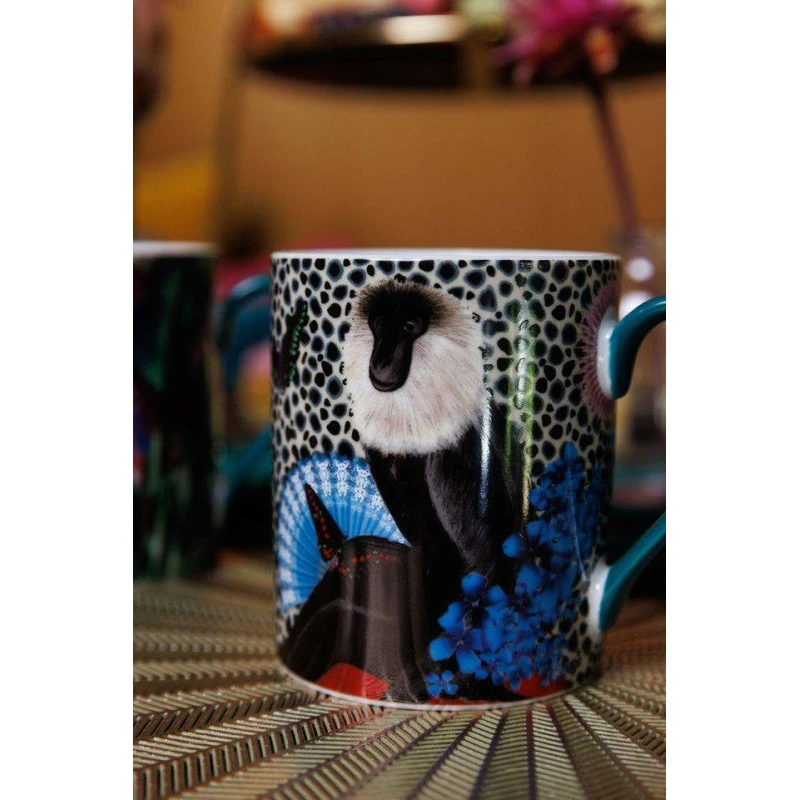 Kitchen Craft MIKASA Et Sarah Arnett Mug En Porcelaine Fine 30 Cl Singe 1 Kitchen Craft MIKASA Et Sarah Arnett Mug En Porcelaine Fine 30 Cl Singe