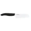 Mini Santoku Céramique Lame Blanche 11.5 Cm Manche KYOCERA Noir