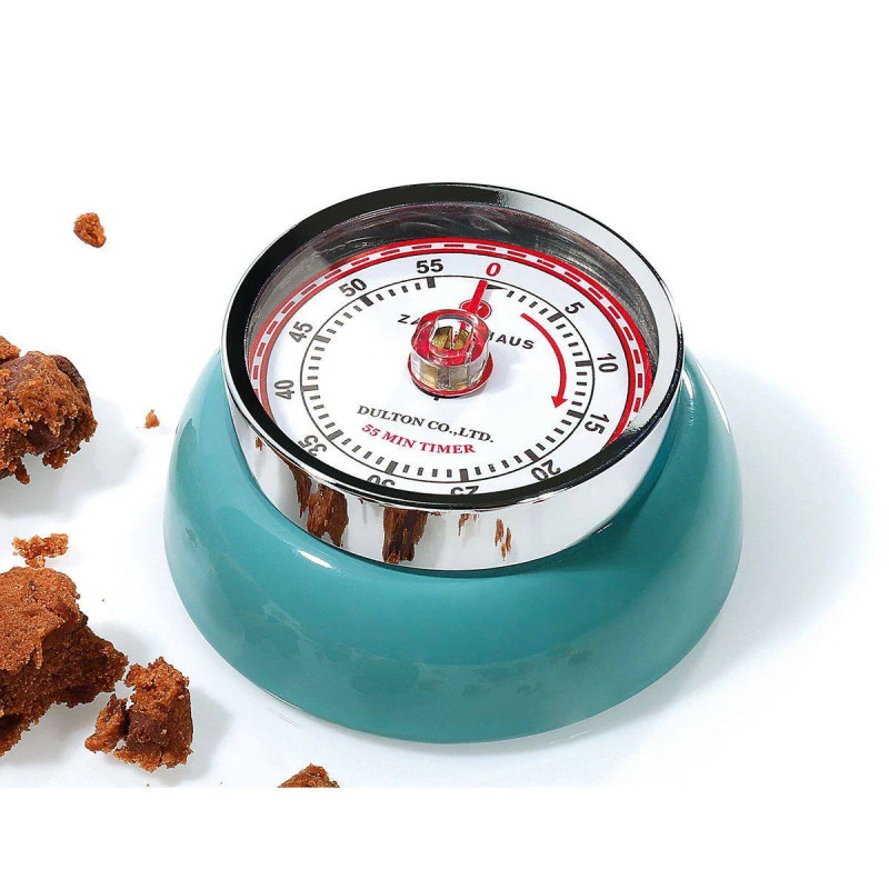 Minuteur Mécanique Speed ZASSENHAUS BLEU Petrol 1 Minuteur Mécanique Speed ZASSENHAUS BLEU Petrol