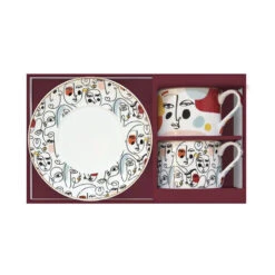 EASY LIFE MODERNISM Coffret Duo Paire Tasse à Déjeuner Porcelaine EASYLIFE -Peugeot Boutique modernism coffret duo paire tasse a dejeuner porcelaine easylife 4