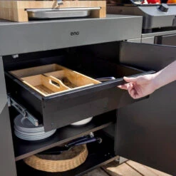 MODULO Cuisine Extérieure Elément Tiroir ENO Acier -Peugeot Boutique modulo cuisine exterieure element tiroir eno acier 2