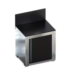 MODULO Pack Cuisine Extérieure Elément Standard Inox + Acier Galvanisé Noir ENO
