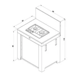 MODULO Pack Cuisine Extérieure MASTER Elément Pour Table De Cuisson Inox Acier Galvanisé Noir ENO 26 MODULO Pack Cuisine Extérieure MASTER Elément Pour Table De Cuisson Inox Acier Galvanisé Noir ENO -Peugeot Boutique modulo pack cuisine exterieure master element pour table de cuisson inox acier galvanise noir eno 6