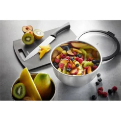 MONDI Saladier Inox Avec Couvercle Transparent GEFU - Le Lot De 3 -Peugeot Boutique mondi saladier inox avec couvercle transparent gefu le lot de 3 9