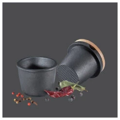 Mortier Avec Meule Et Réservoir En Fonte Zassenhaus Pour Graines Et Epices