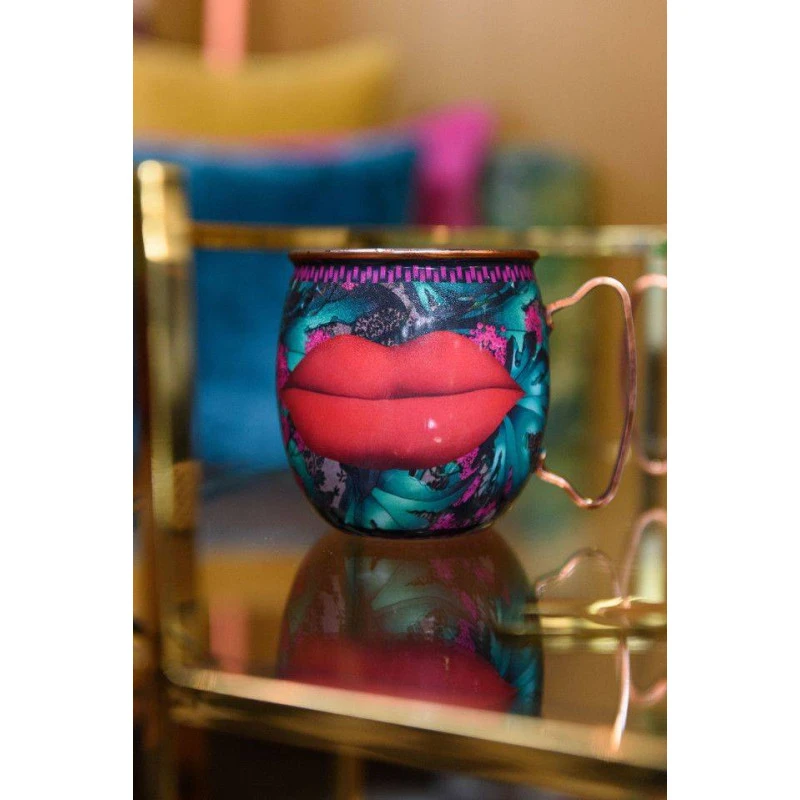 Kitchen Craft Moscow Mule Lips Mug Cocktail 2 Kitchen Craft Moscow Mule Lips Mug Cocktail – Image 2