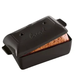 Moule à Pain Moulé Rectangulaire D´Emile HENRY NOIR Fusain VPC