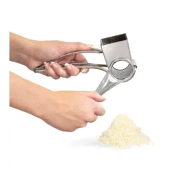 Moulin Râpe à Fromage Inox 1 Tambour La Bonne Graine -Peugeot Boutique moulin rape a fromage inox 1 tambour la bonne graine 2