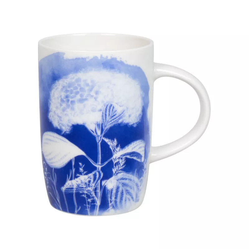 MUG Tasse Porcelaine Könitz Cyan Blue Hydrangea 1 MUG Tasse Porcelaine Könitz Cyan Blue Hydrangea