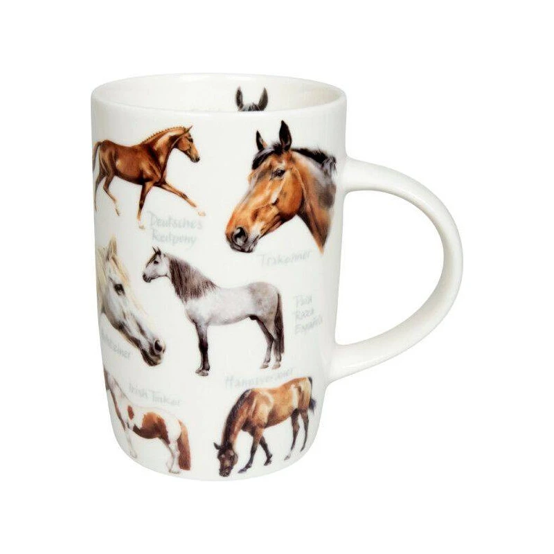 MUG Tasse Porcelaine Könitz NATURE Chevaux 60cl 1 MUG Tasse Porcelaine Könitz NATURE Chevaux 60cl