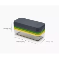 Multi-Prep Compact Ensemble 4 En 1 Pour Hacher, Râper Et Trancher Joseph Joseph -Peugeot Boutique multi prep compact ensemble 4 en 1 pour hacher raper et trancher joseph joseph 7