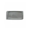 MUNDO Assiette Plat Rectangulaire Porcelaine L36 Artico Gris SC