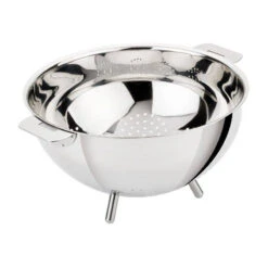 MUTINE Passoire Amovible Inox Sur Pieds CRISTEL D24