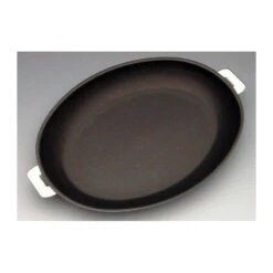 MUTINE Poêle Ovale Poisson Amovible Inox Revêtue CLASSIQUE Cristel D35 -Peugeot Boutique mutine poele ovale poisson amovible inox revetue classique cristel d35 3