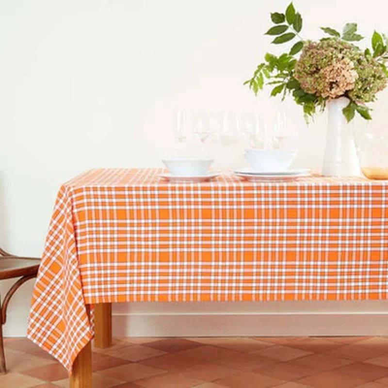 NAPPE BISTROT Abricot S 140X240 Cm LA CARAFE SC 2 NAPPE BISTROT Abricot S 140X240 Cm LA CARAFE SC – Image 2