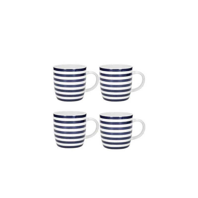 Kitchen Craft Nautical Stripes Mug Porcelaine 42.5 Cl KitchenCraft - Les 4 10 Kitchen Craft Nautical Stripes Mug Porcelaine 42.5 Cl KitchenCraft - Les 4 – Image 10