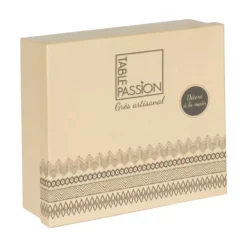NELSON Coffret De 4 Coquetiers En Grès TABLE PASSION