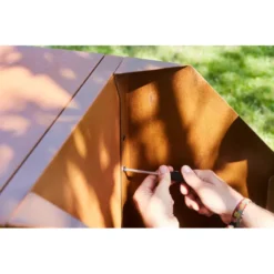 NESTOR Adaptateur En Acier Corten Barbecook -Peugeot Boutique nestor adaptateur en acier corten barbecook 8