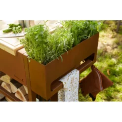 NESTOR Buddy En Acier Corten Barbecook -Peugeot Boutique nestor buddy en acier corten barbecook 4