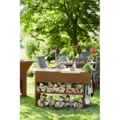 NESTOR Buddy En Acier Corten Barbecook -Peugeot Boutique nestor buddy en acier corten barbecook 7