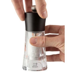 OLERON Moulin à Sel 14 Cm Acryl Bois PEUGEOT Chocolat