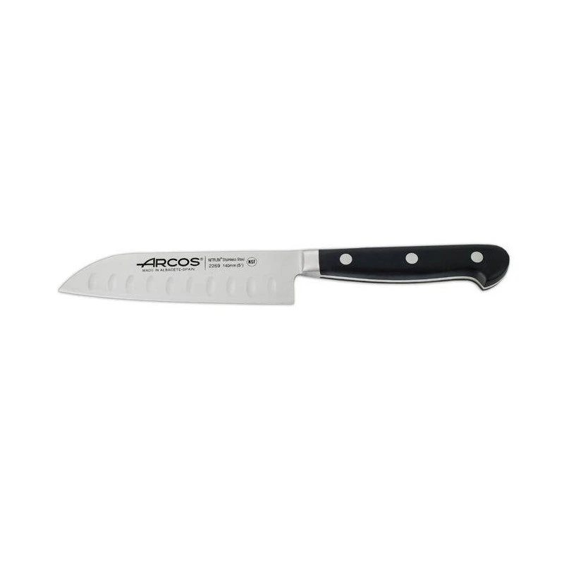 OPERA Couteau Santoku Alvéolé ARCOS 14 Cm 4 OPERA Couteau Santoku Alvéolé ARCOS 14 Cm – Image 4