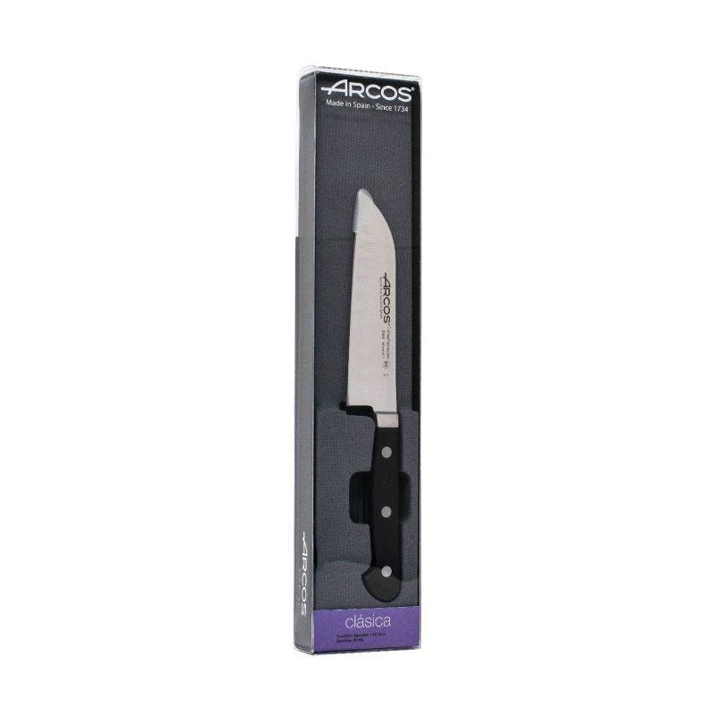 OPERA Couteau Santoku Alvéolé ARCOS 14 Cm 5 OPERA Couteau Santoku Alvéolé ARCOS 14 Cm – Image 5