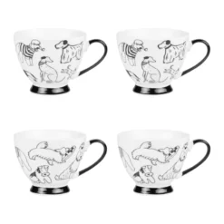 OSCAR Coffret Tasses En Porcelaine TABLE PASSION 20cl - Les 4 -Peugeot Boutique oscar coffret tasses en porcelaine table passion 20cl les 4 3