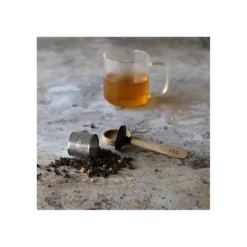 OSCAR Infuseur Cuillère à Thé OGO Avec Socle Bois -Peugeot Boutique oscar infuseur cuillere a the ogo avec socle bois 12