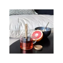 OSCAR Infuseur Cuillère à Thé OGO Avec Socle Bois -Peugeot Boutique oscar infuseur cuillere a the ogo avec socle bois 6