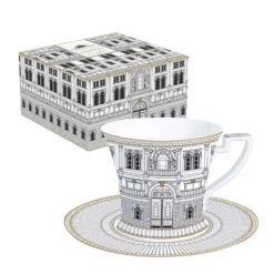EASY LIFE PALAZZO Coffret 1 Déjeuner 30 Cl En Porcelaine EASYLIFE