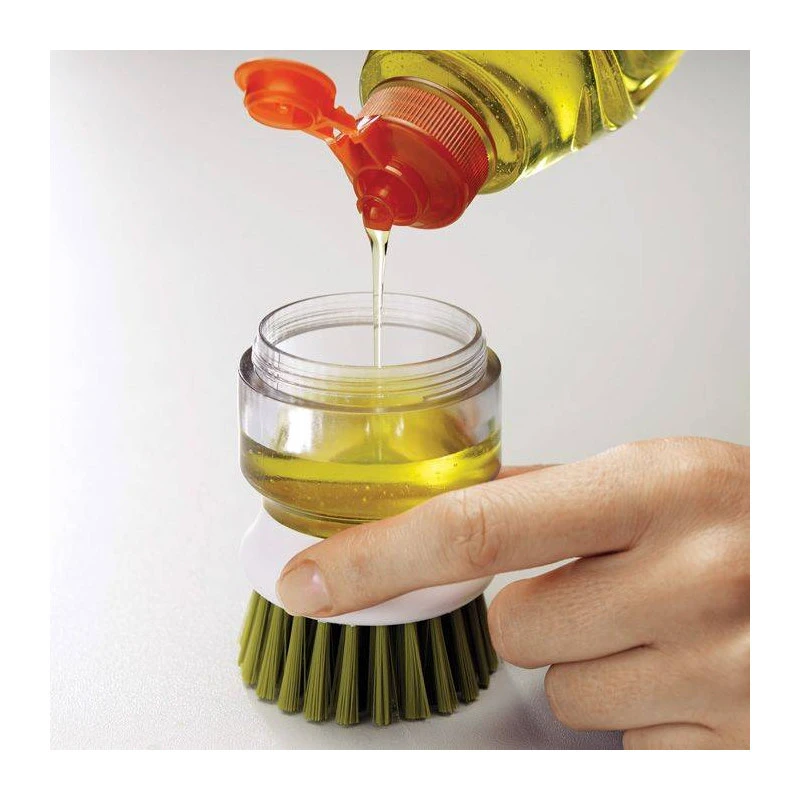 PalmScrub Brosse à Vaisselle Distributeur De Savon Joseph Joseph GRIS 11 PalmScrub Brosse à Vaisselle Distributeur De Savon Joseph Joseph GRIS – Image 11