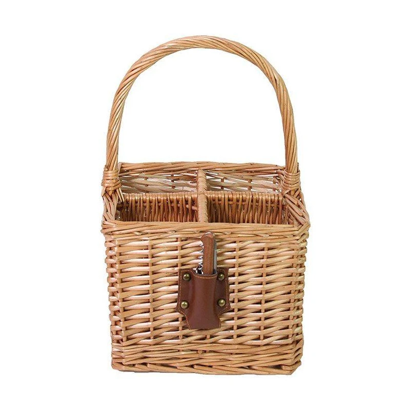Panier Porte Bouteilles En Osier Les Jardins De La Comtesse 4 Casiers 10 Panier Porte Bouteilles En Osier Les Jardins De La Comtesse 4 Casiers – Image 10